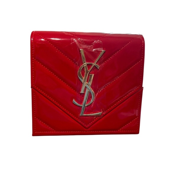 Yves Saint Laurent Red Quilted Women's Bag - Picture 1 of 4